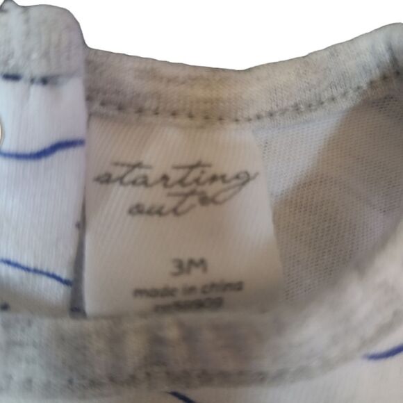 Starting Out Sailboat One-Piece sz 3 mos - Picture 4 of 7